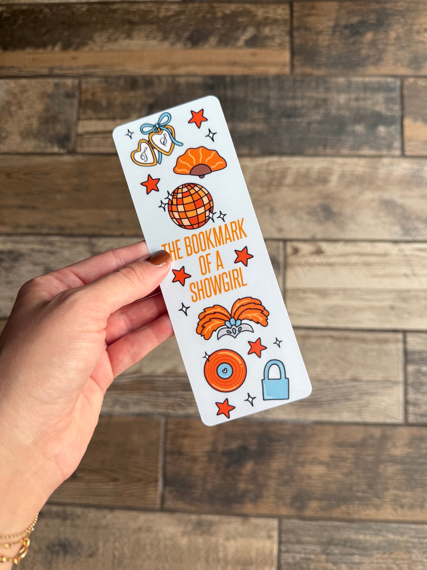 The Bookmark of a Show girl Laminated Bookmark