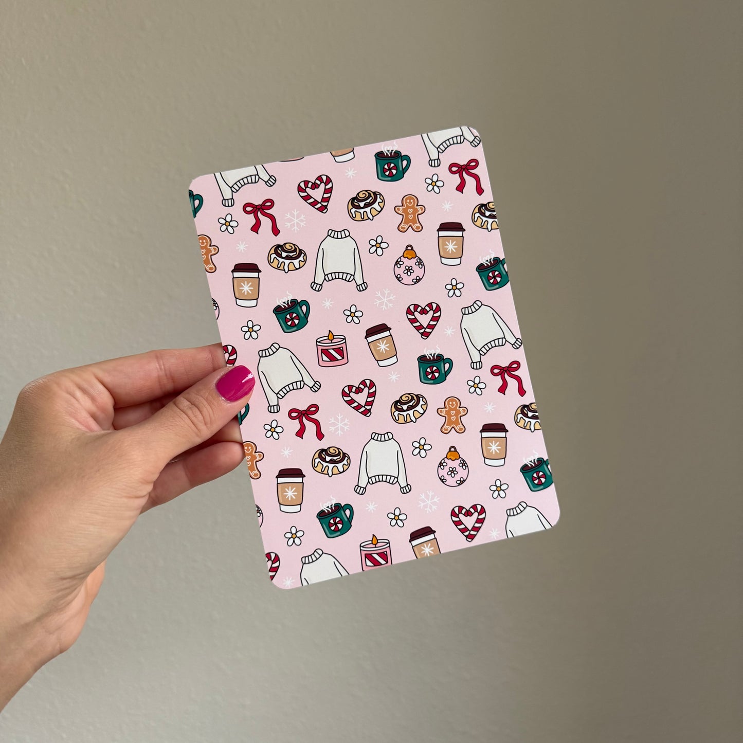 Pink Winter Kindle Inserts