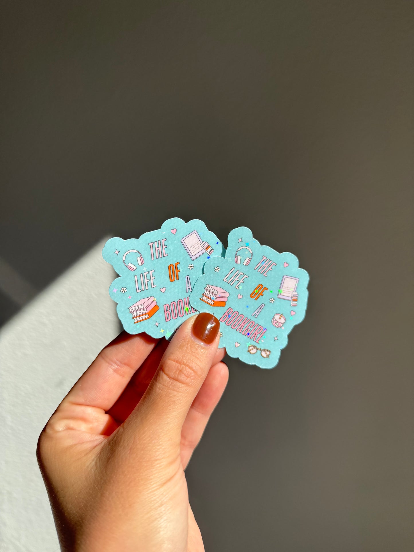 The Life of a Book Girl sticker