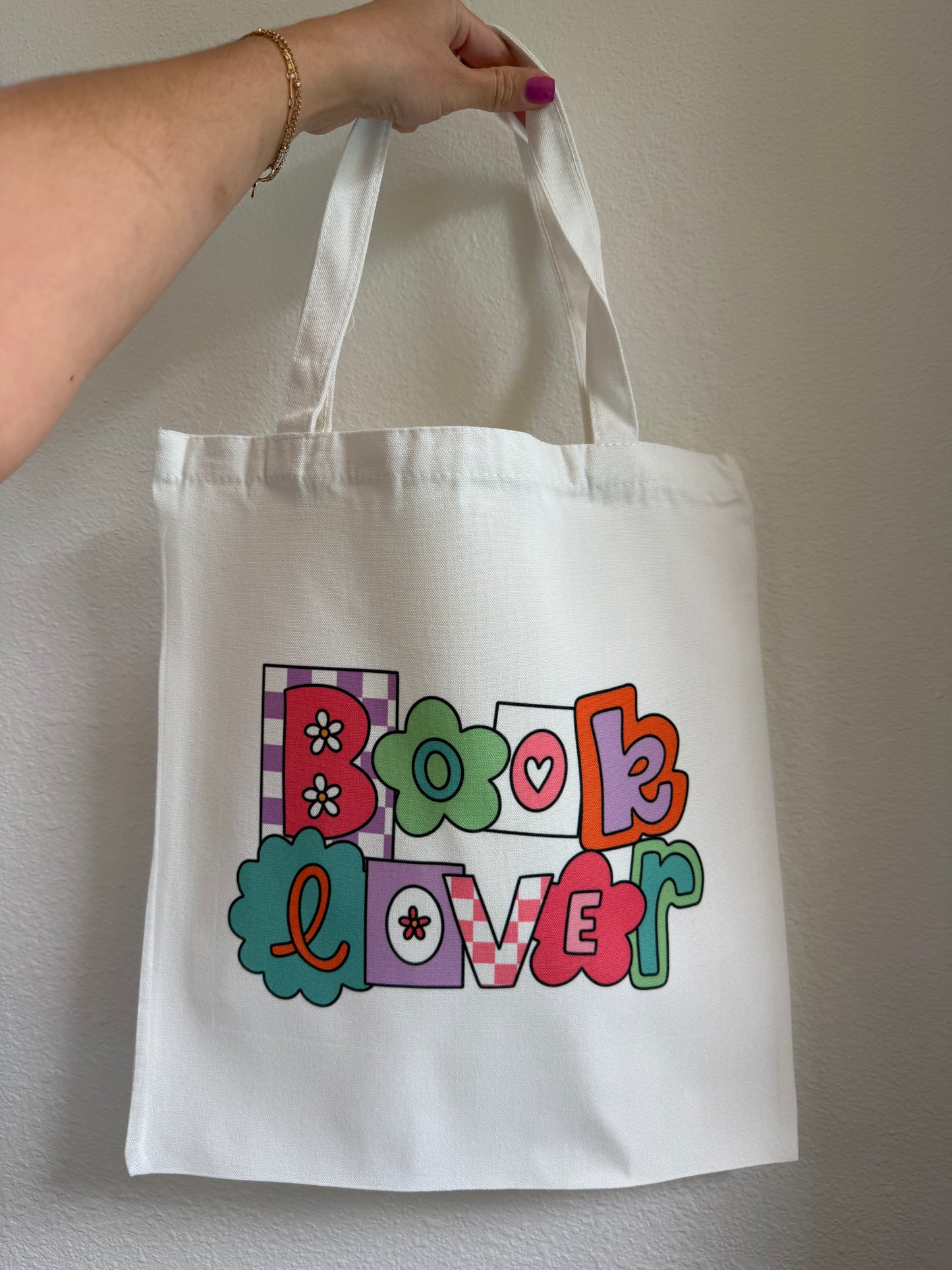Book Lover Tote Bag