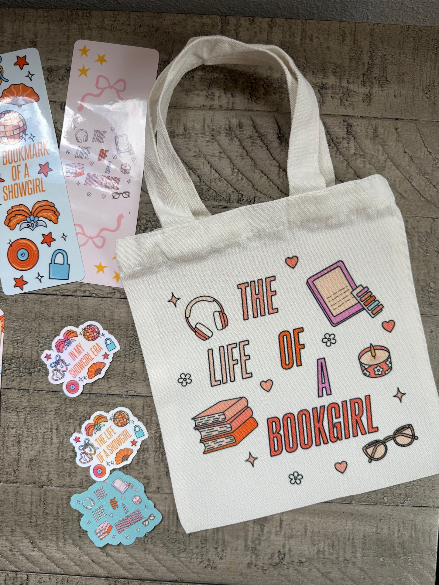 Mini Tote The Life of a Bookgirl