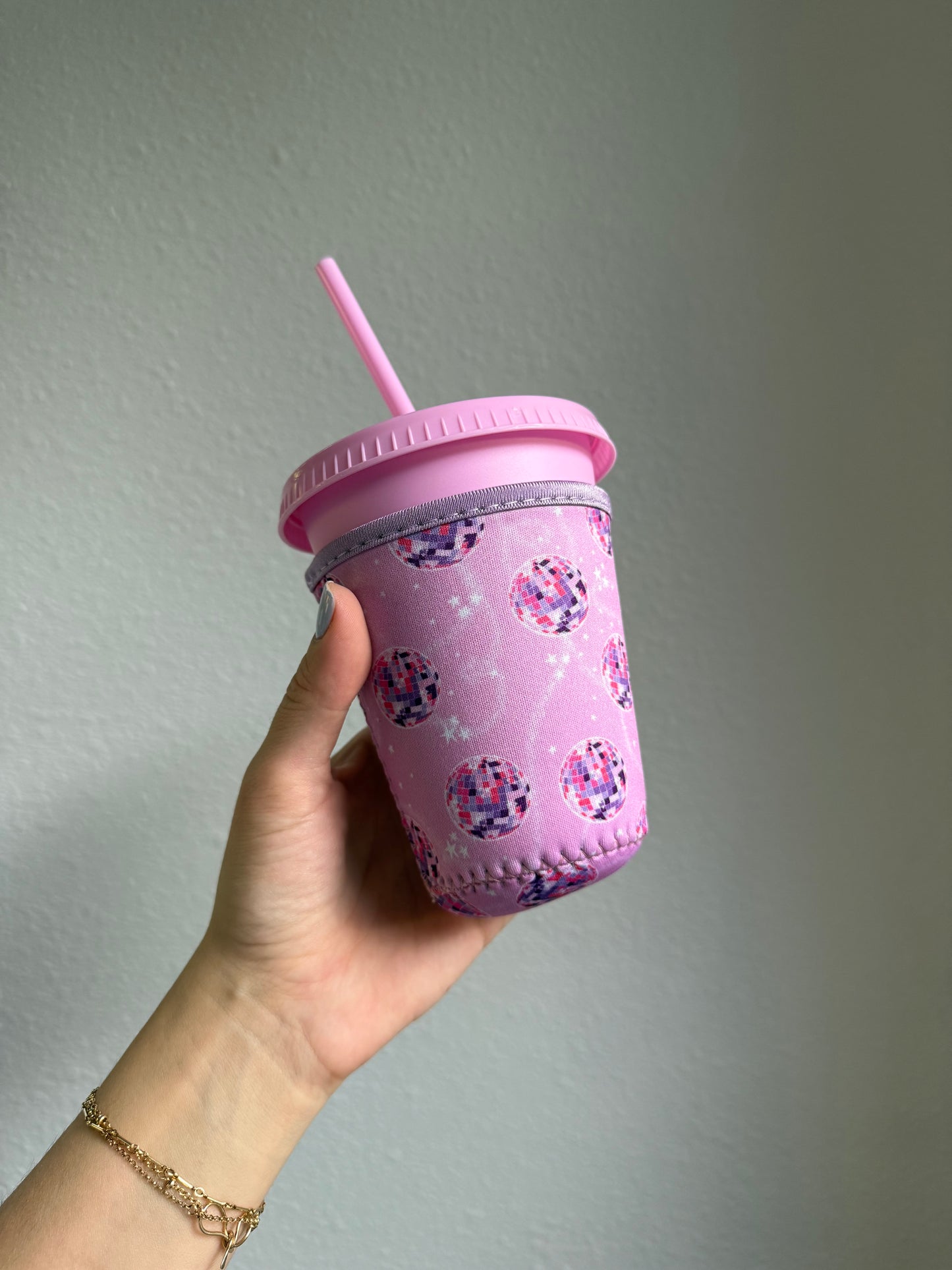 Disco Ball Coffee Cozy