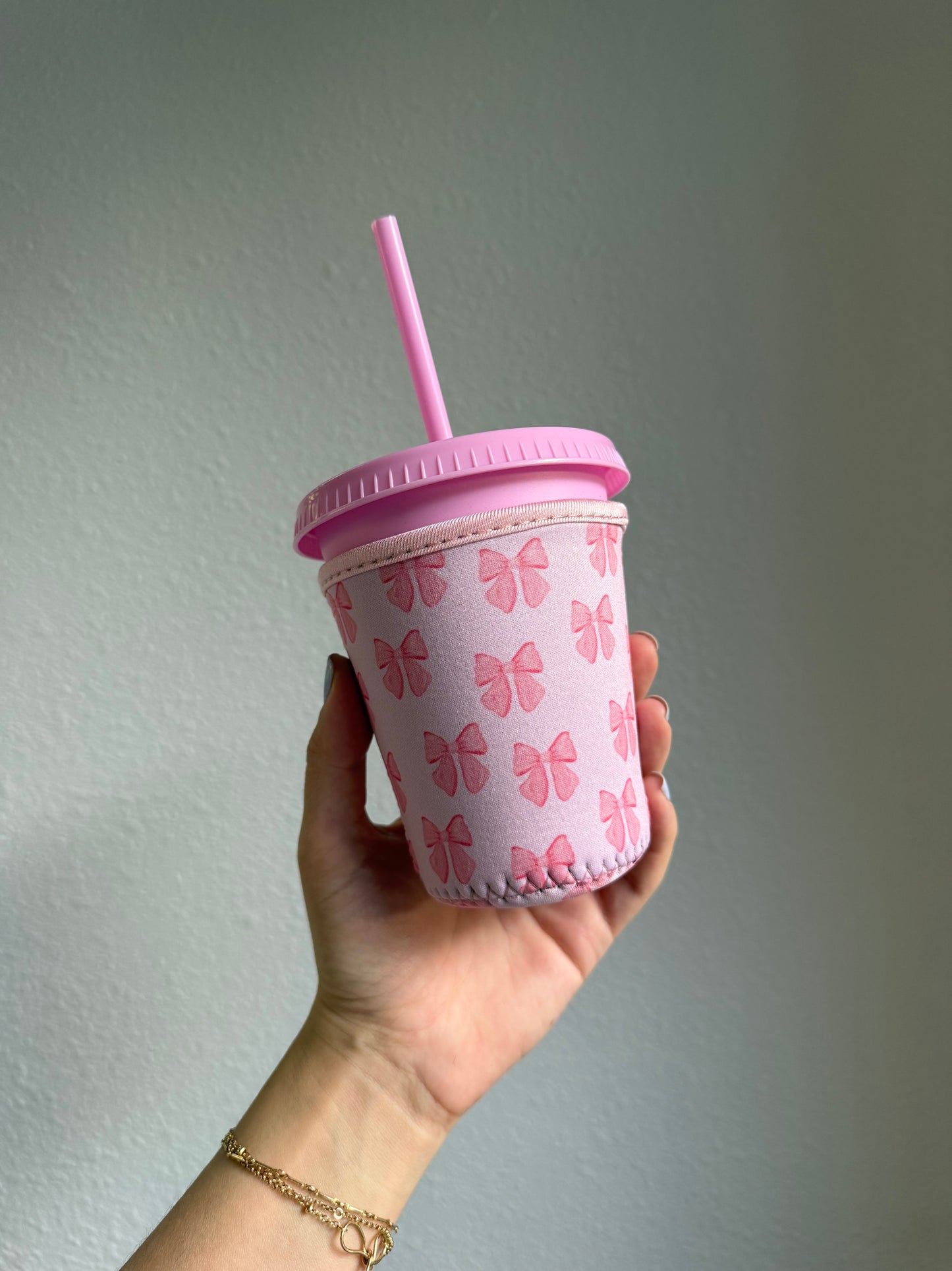 Bow Coffee Cozy