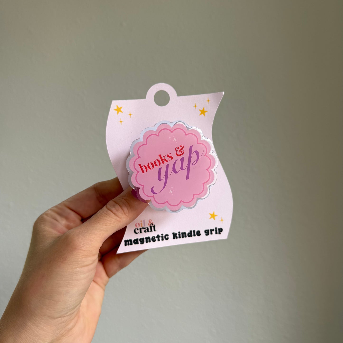 Books and Yap Magnetic Grip