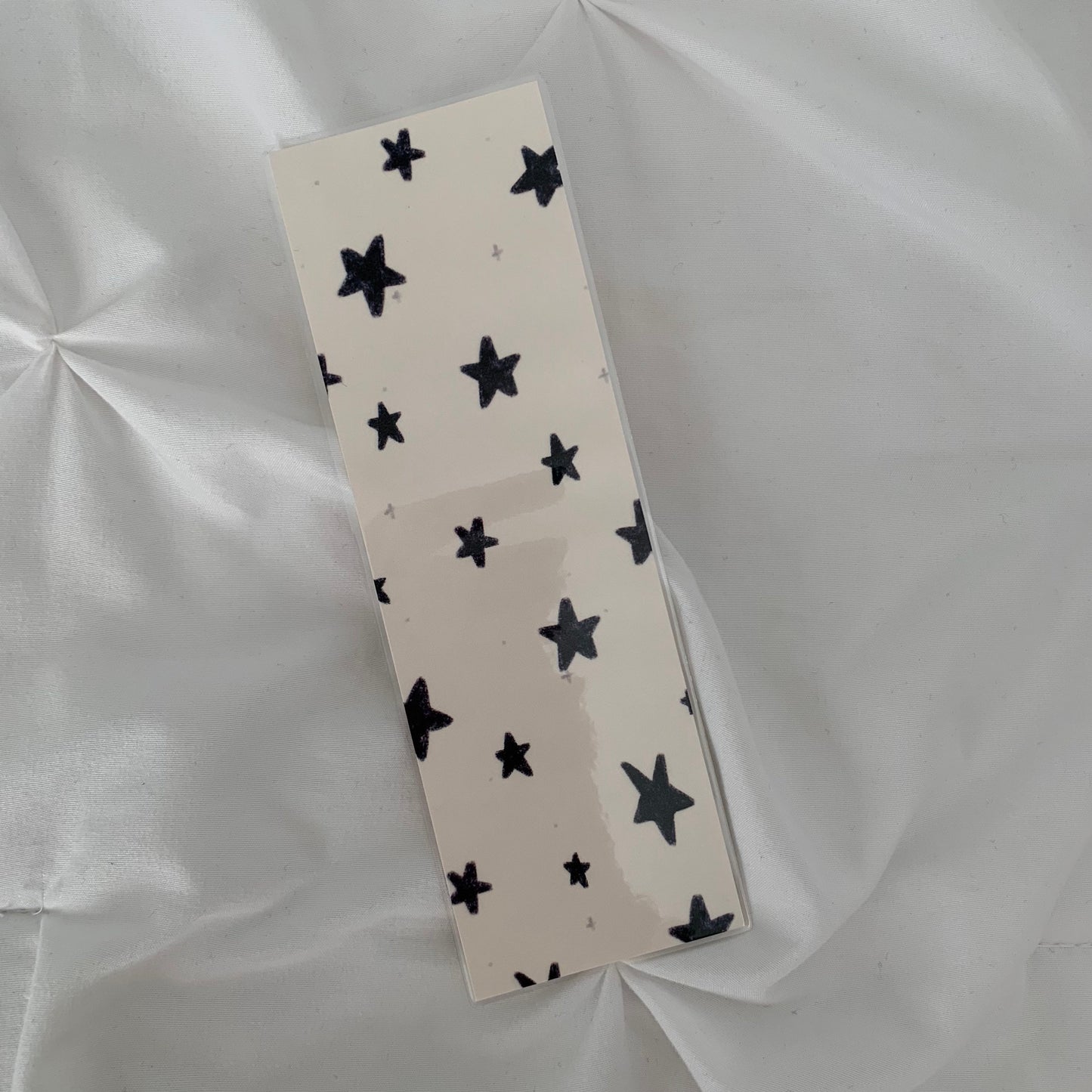 Laminated Bookmarks on photo quality cardstock original art choose floral, rainbow, or stars, or all 3