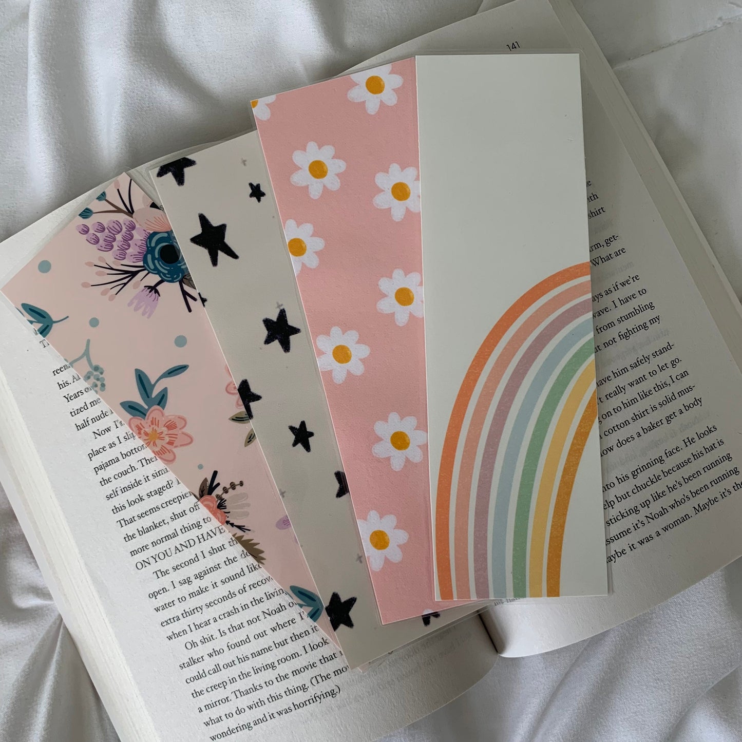 Laminated Bookmarks on photo quality cardstock