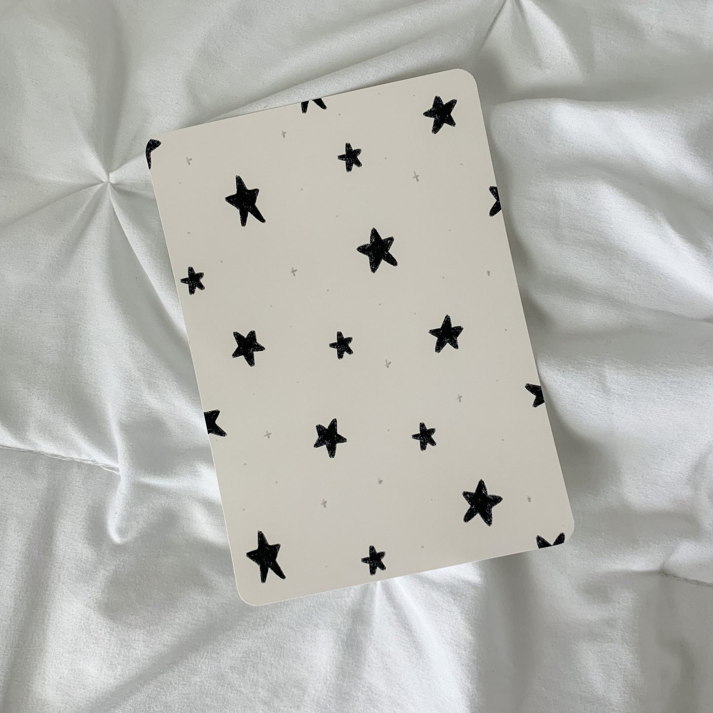 Original Pink Daisy Cardstock insert for clear kindle case
