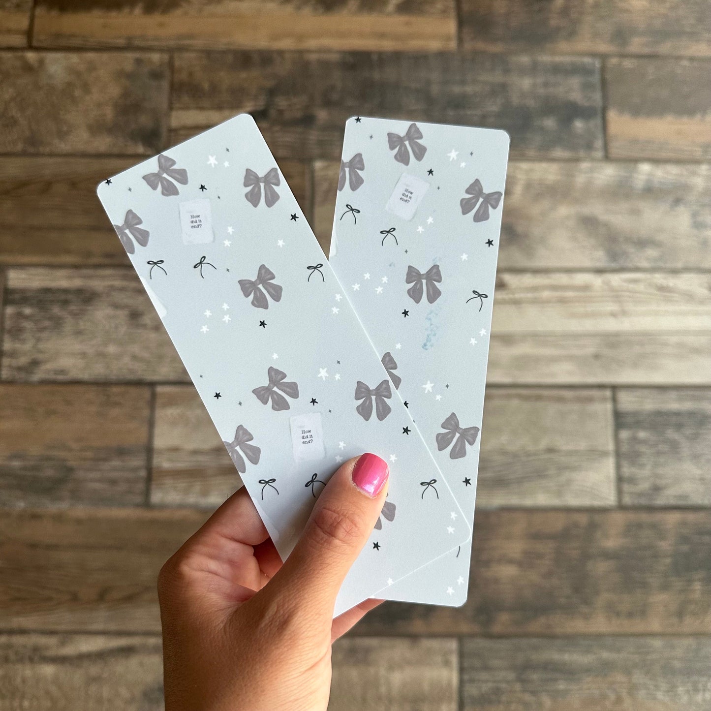 Laminated Bookmark TTPD themed on photo quality cardstock original art