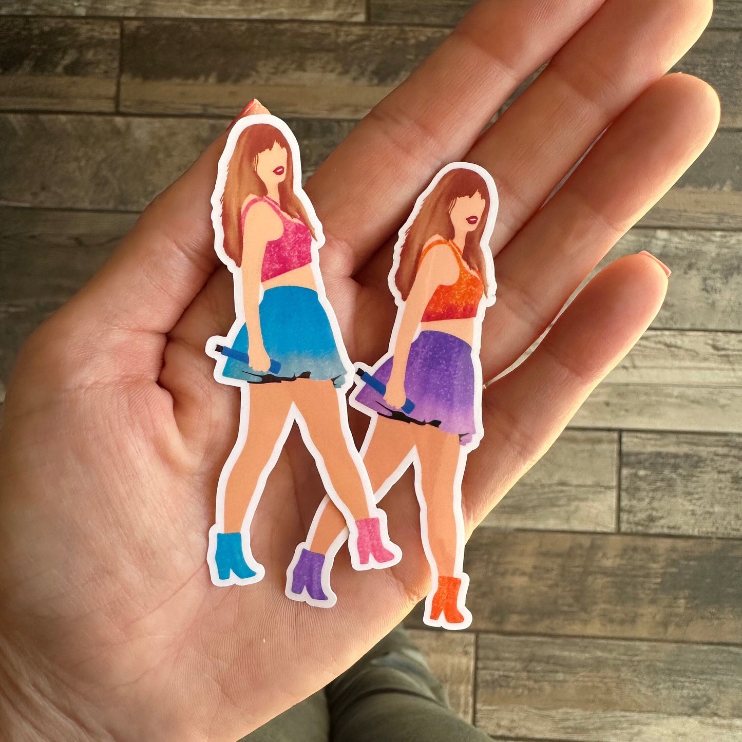 New 1989 outfit eras swiftie waterproof sticker