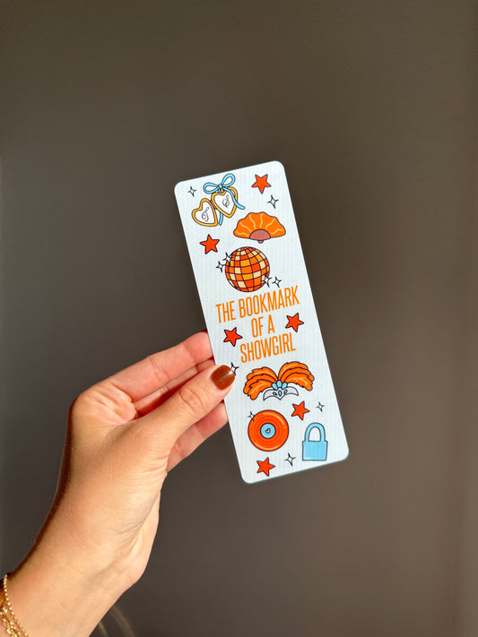 The Bookmark of a Show girl Laminated Bookmark