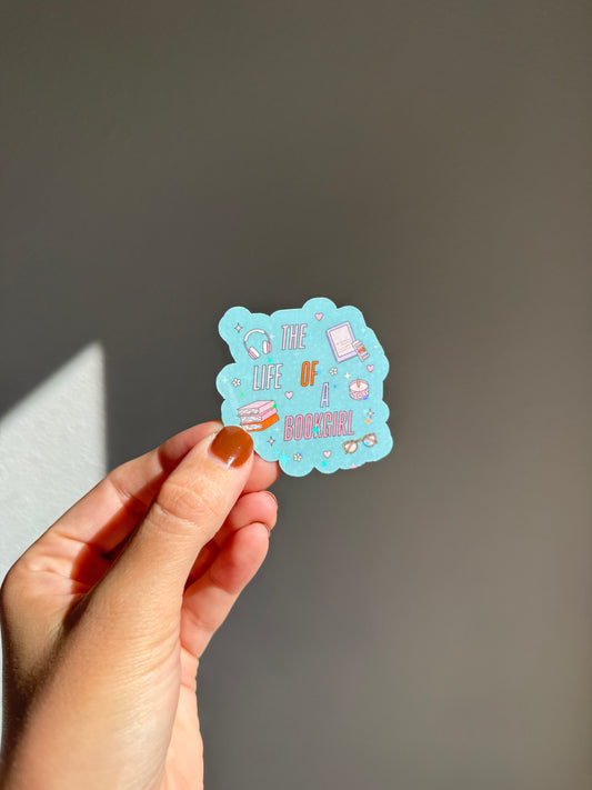 The Life of a Book Girl sticker