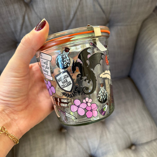 Dragon War College Weck Jar