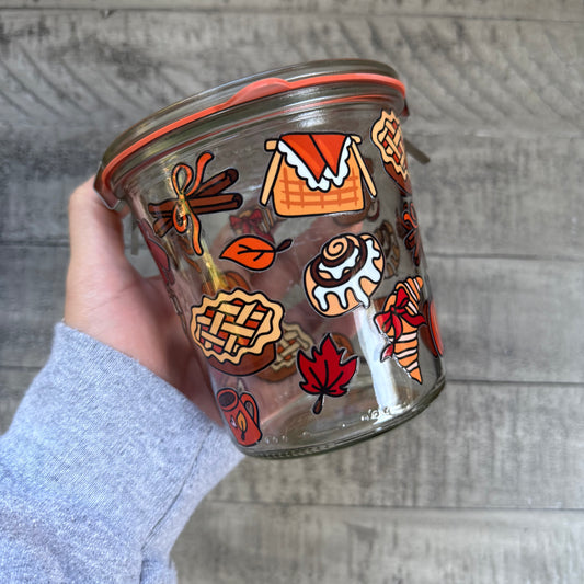 Fall Picnic Weck Jar
