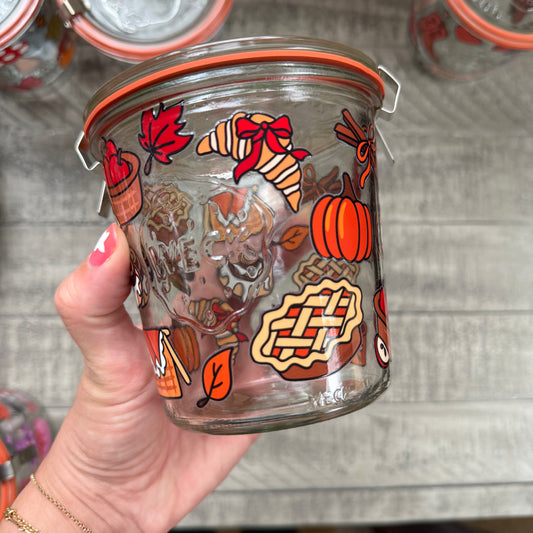 Fall Picnic Weck Jar