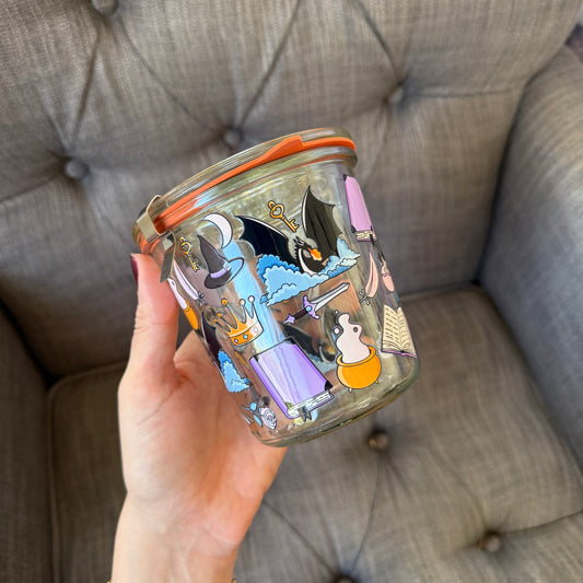 Fantasy Book Weck Jar