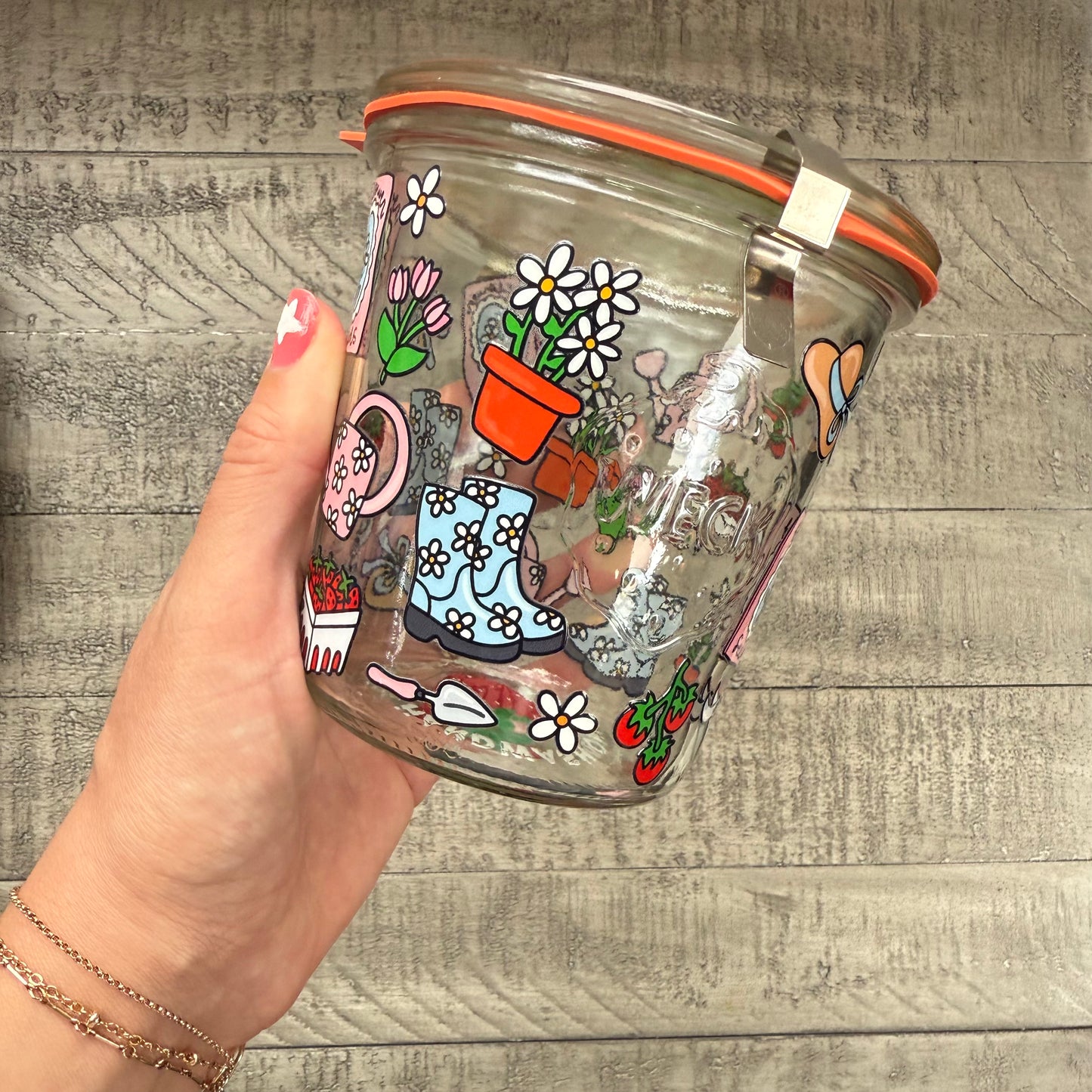 Strawberries & Gardening Weck Jar