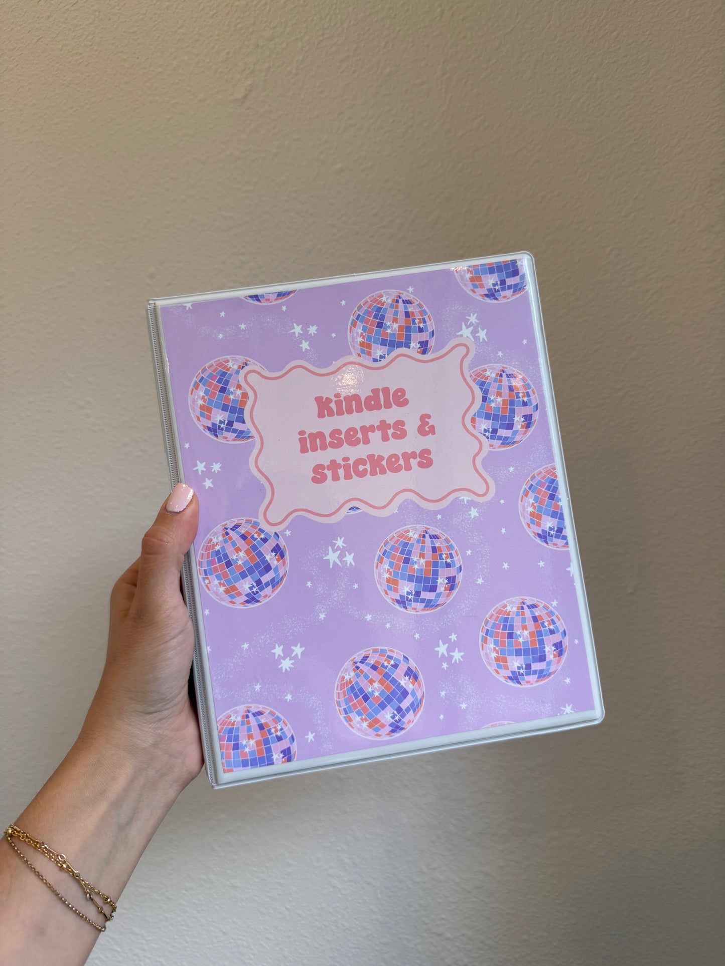 Kindle Decor Organizing Binder