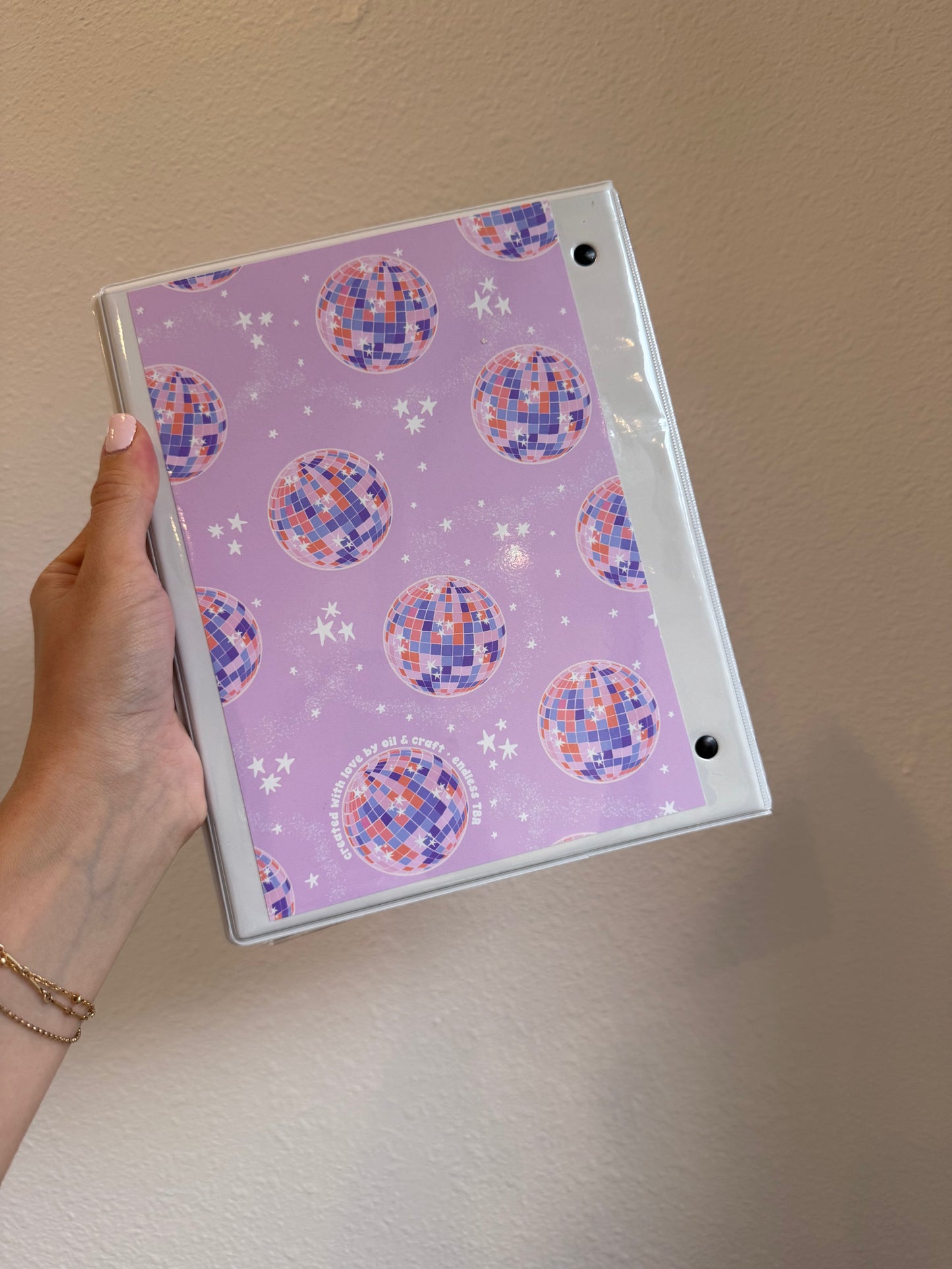 Kindle Decor Organizing Binder