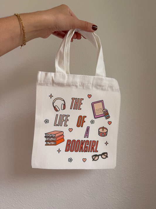 Mini Tote The Life of a Bookgirl