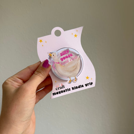 Silly Goose Book Club Magnetic Grip