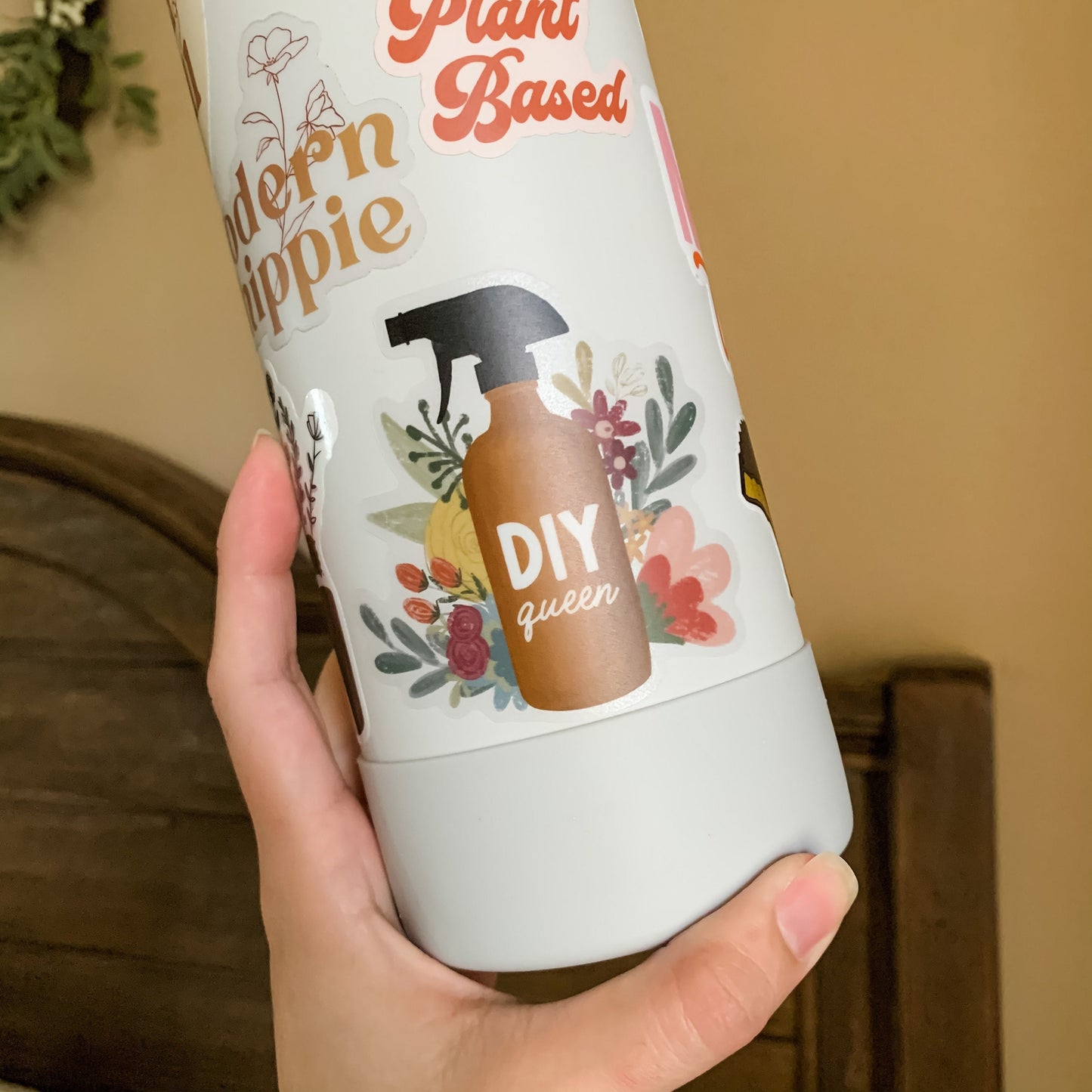 DIY queen waterproof sticker CLEAR BACK