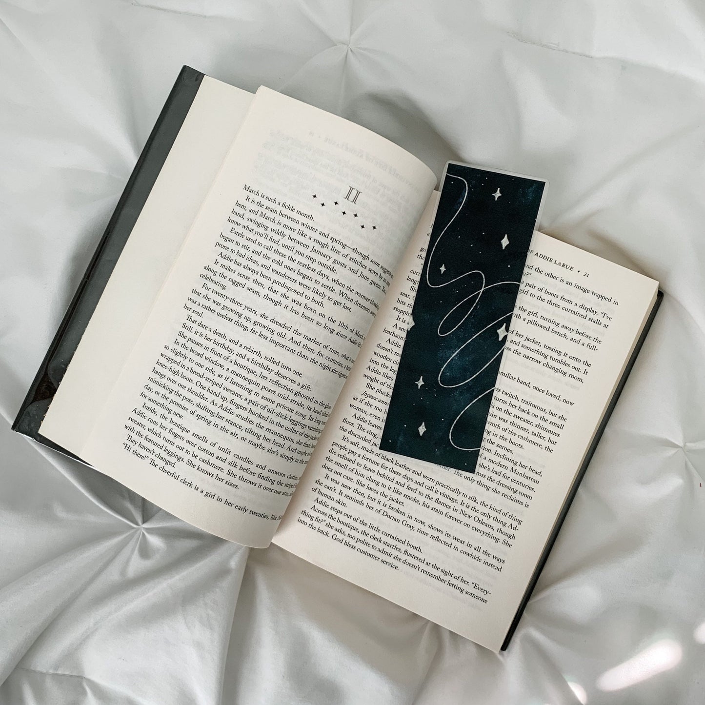 Laminated Bookmarks on photo quality cardstock original art choose floral, rainbow, or stars, or all 3