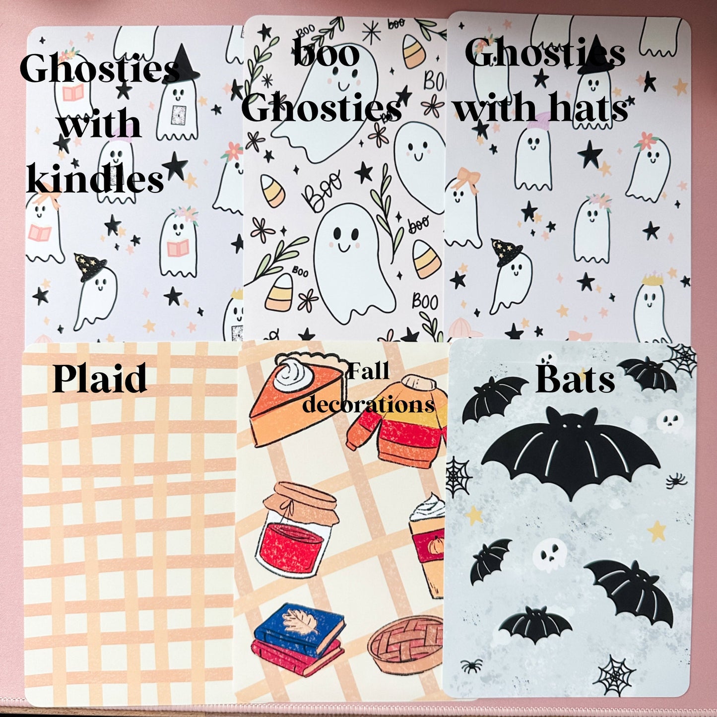 Original Art Cardstock insert for OASIS clear e-reader case fits kindle Oasis case not included